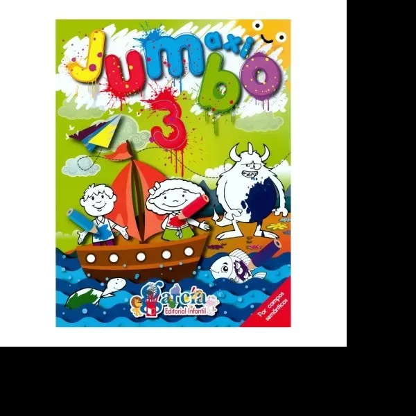 LIBRO PCOLOREAR MAXI-JUMBO ACT. EDU. GARCIA 3 PZA